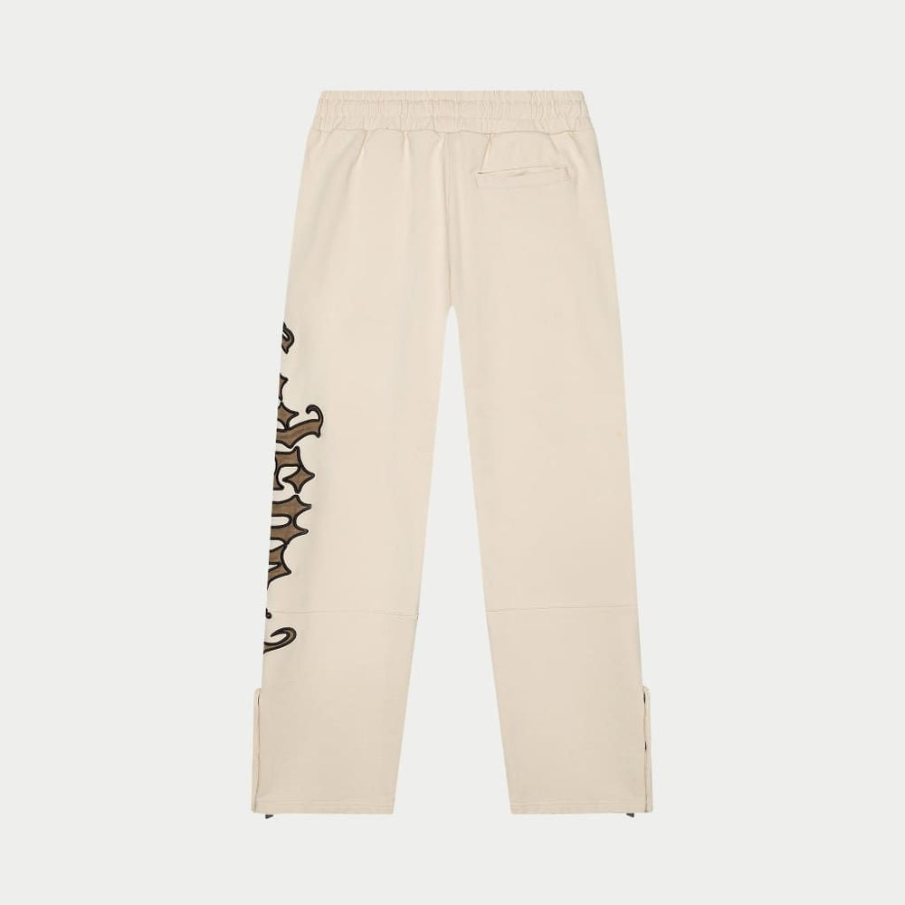 GODSPEED OG Logo V2 Sweatsuit Set (Creme/Olive) - Gravity NYC