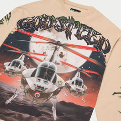 GODSPEED Air Strike Long Sleeve T-Shirt Bone