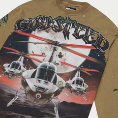 GODSPEED Air Strike Long Sleeve T-Shirt Olive