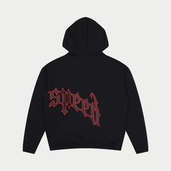 GODSPEED OG Logo V2 Sweatsuit Set (Black/Red)