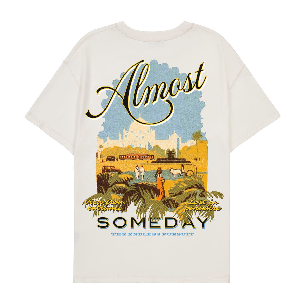 ALMOST SOMEDAY Bombay Tee - Gravity NYC