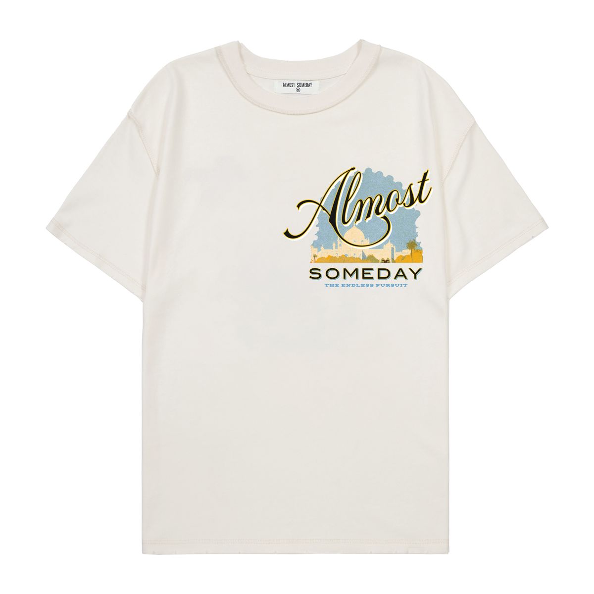 ALMOST SOMEDAY Bombay Tee - Gravity NYC