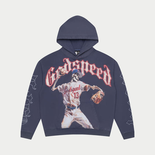 GODSPEED Strike I Hoodie (Navy Wash) Gravity NYC