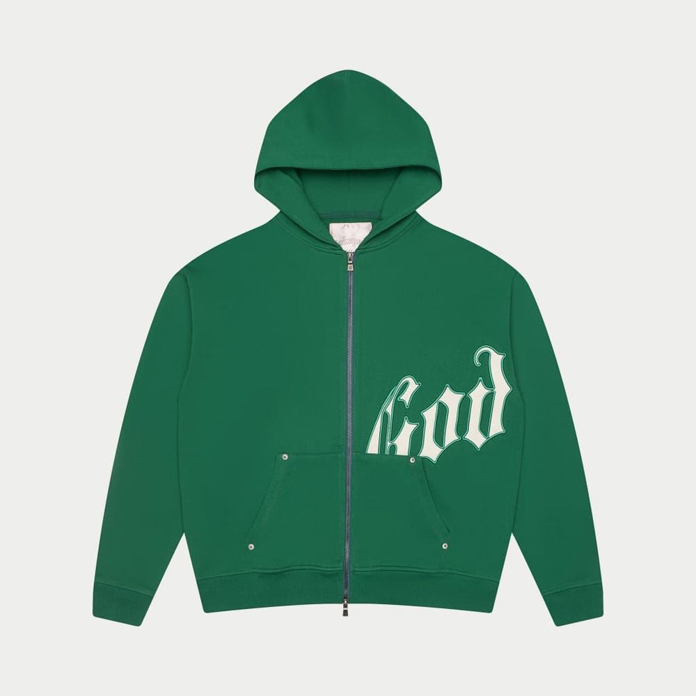 GODSPEED OG Logo V2 Sweatsuit Set (Green/White) - Gravity NYC