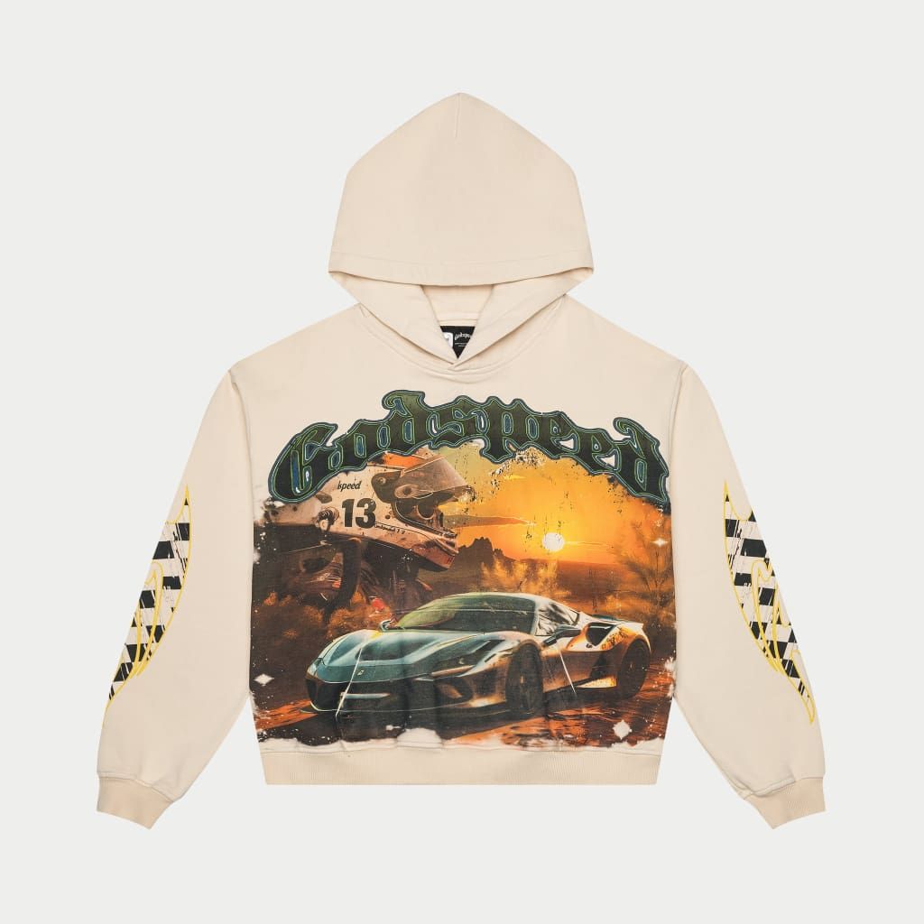 GODSPEED Sunset Drift Hoodie (Bone)