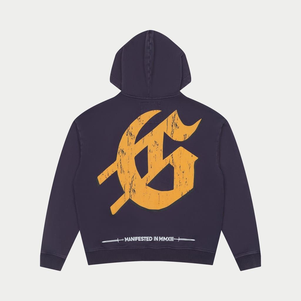 GODSPEED Chrome Liberty Zip Hoodie (Navy) Gravity NYC