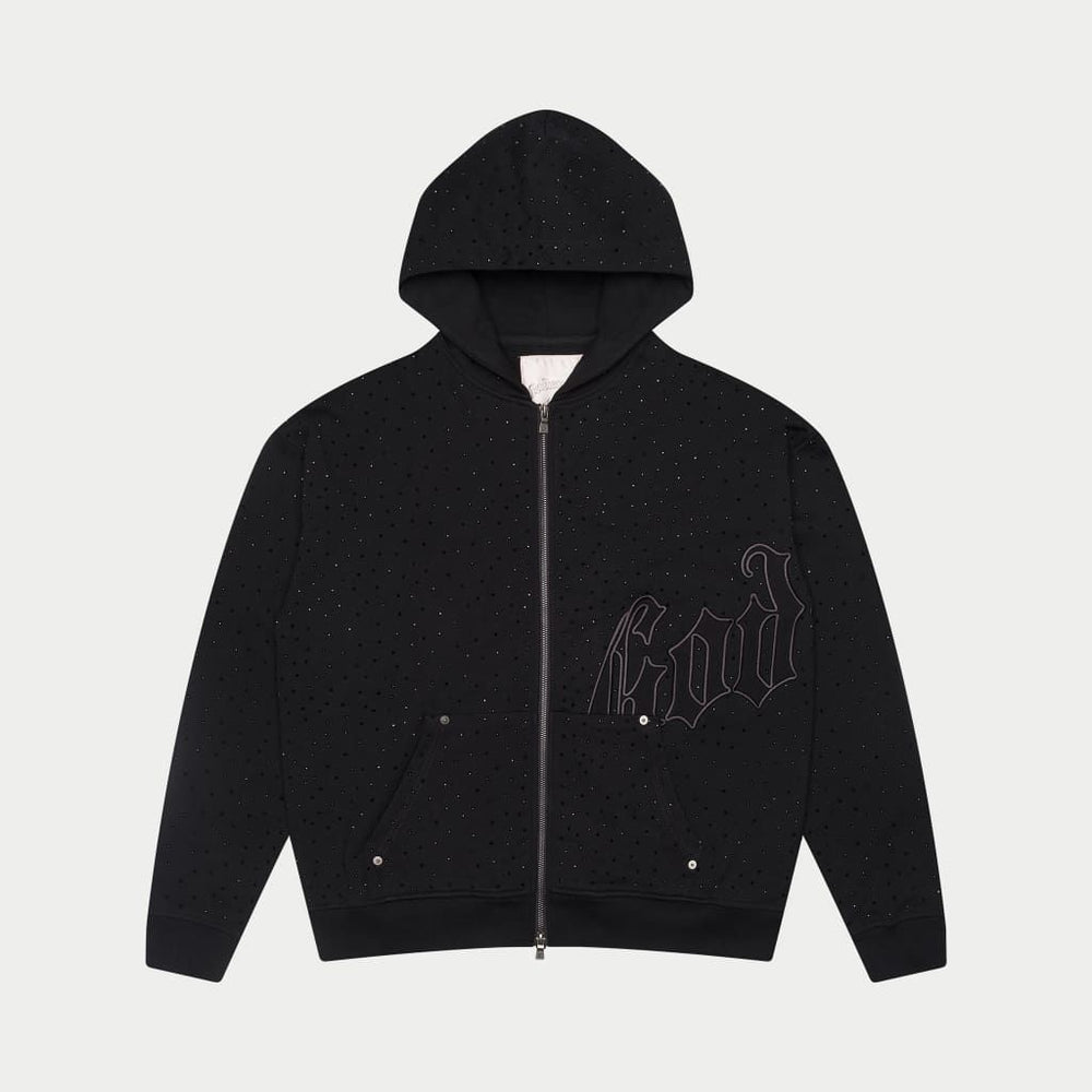 GODSPEED OG Logo VVS V2 Sweatsuit Set (Black/Black) - Gravity NYC
