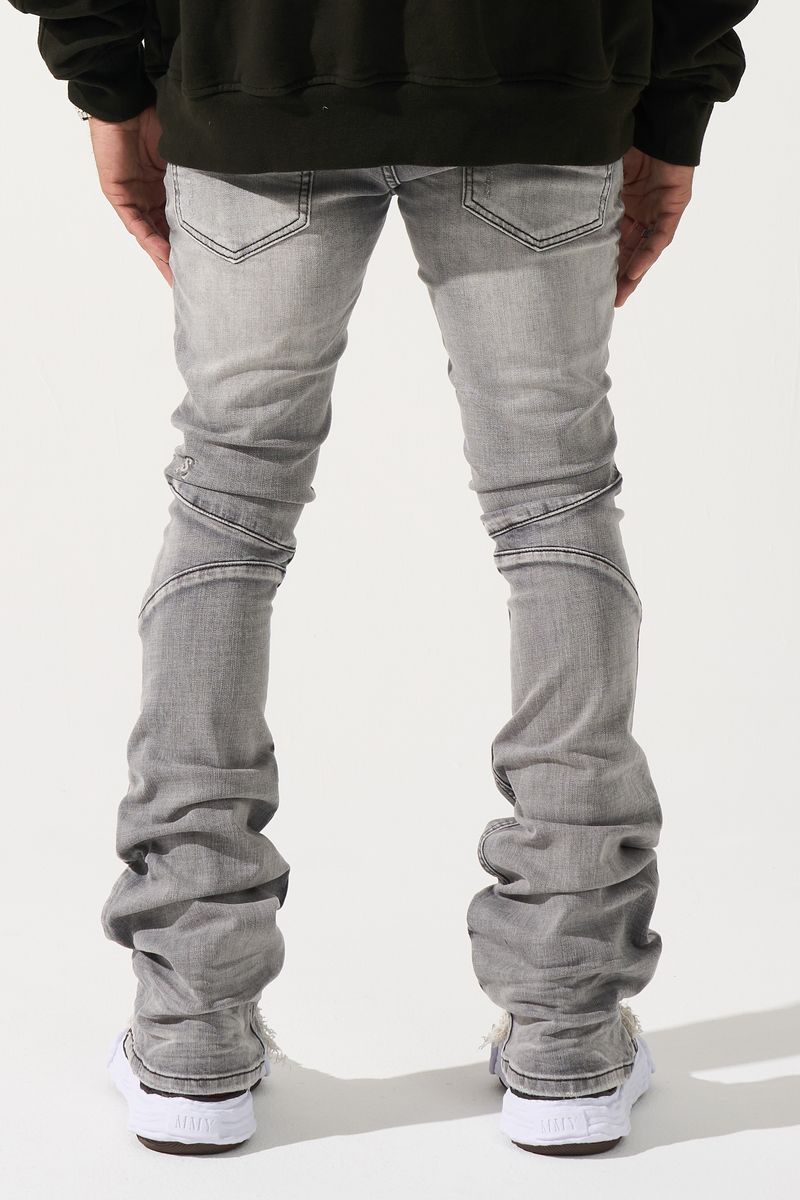 SERENEDE "Noctis" Stacked Jeans - Gravity NYC