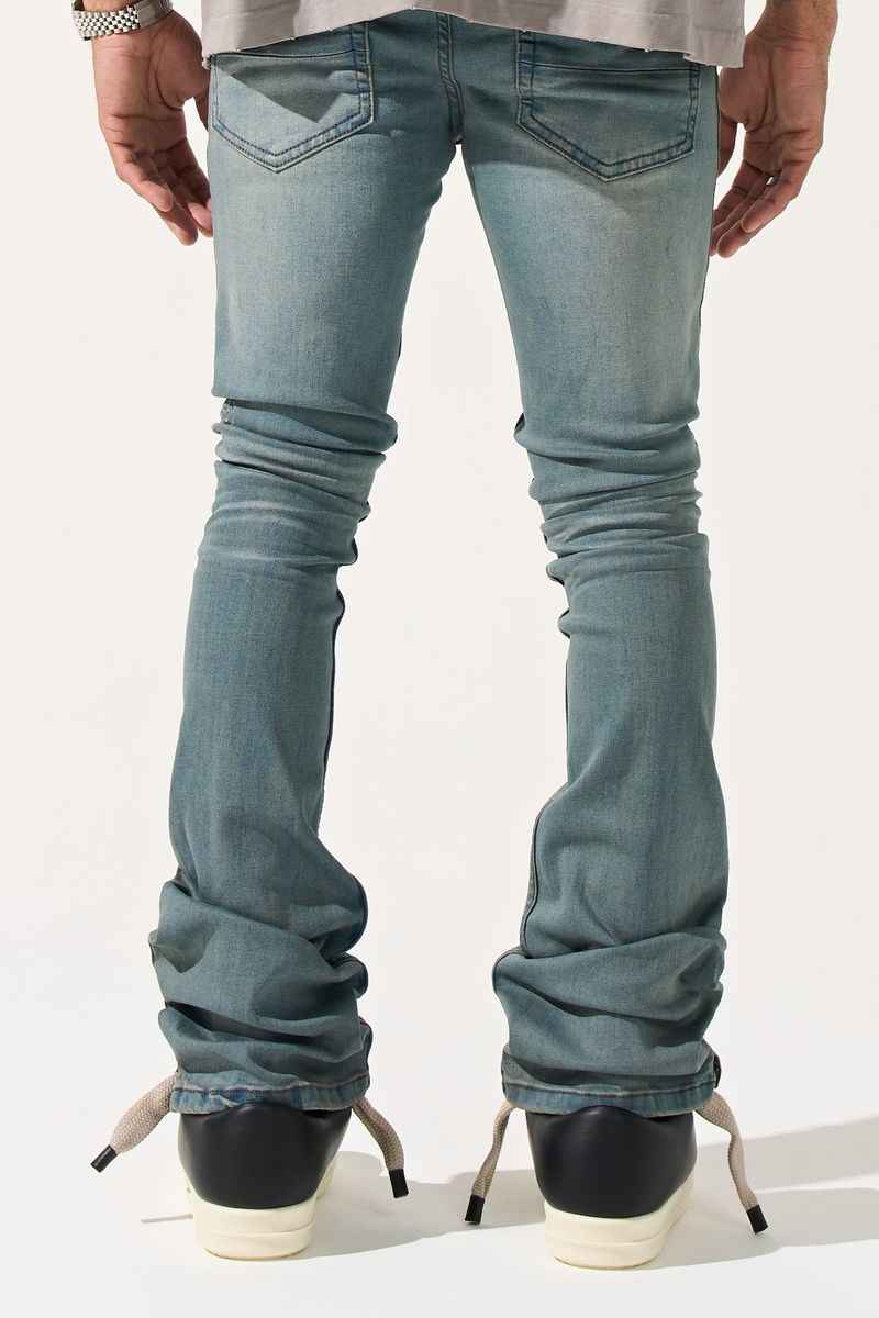SERENEDE "Seaburst" Stacked Jeans
