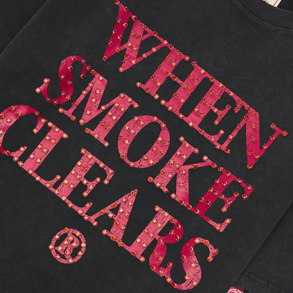 WHEN SMOKE CLEARS Diamond Thermal LS Tee