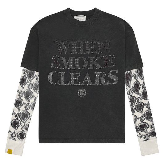 WHEN SMOKE CLEARS Diamond Thermal LS Tee