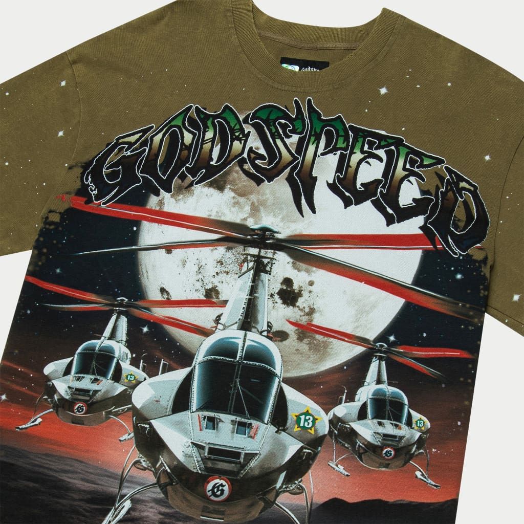 GODSPEED Air Strike T-Shirt (Olive) Gravity NYC