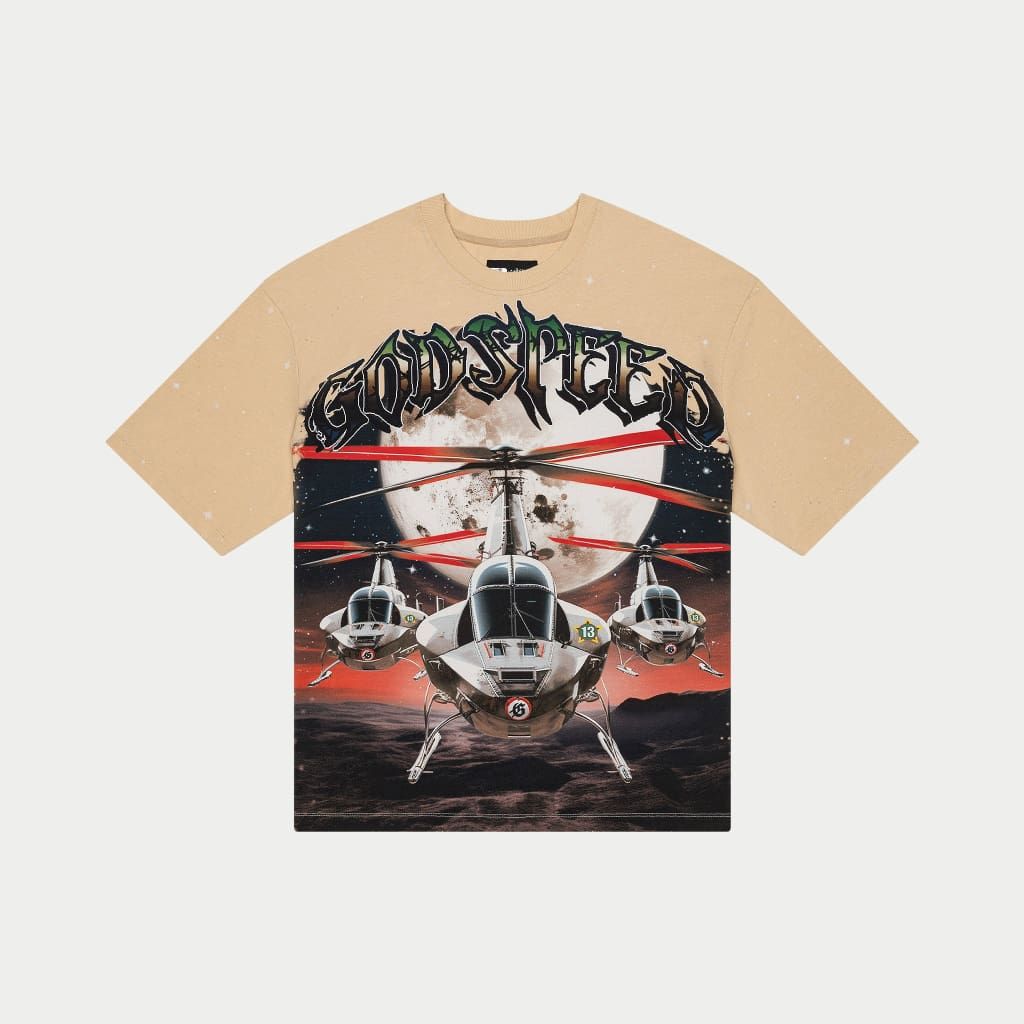 GODSPEED Air Strike T-Shirt (Bone) Gravity NYC