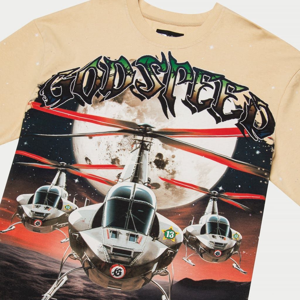 GODSPEED Air Strike T-Shirt (Bone) Gravity NYC