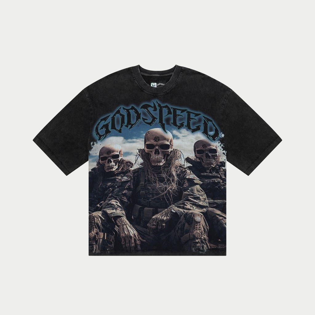 GODSPEED Squadron T-Shirt (Black Wash) Gravity NYC