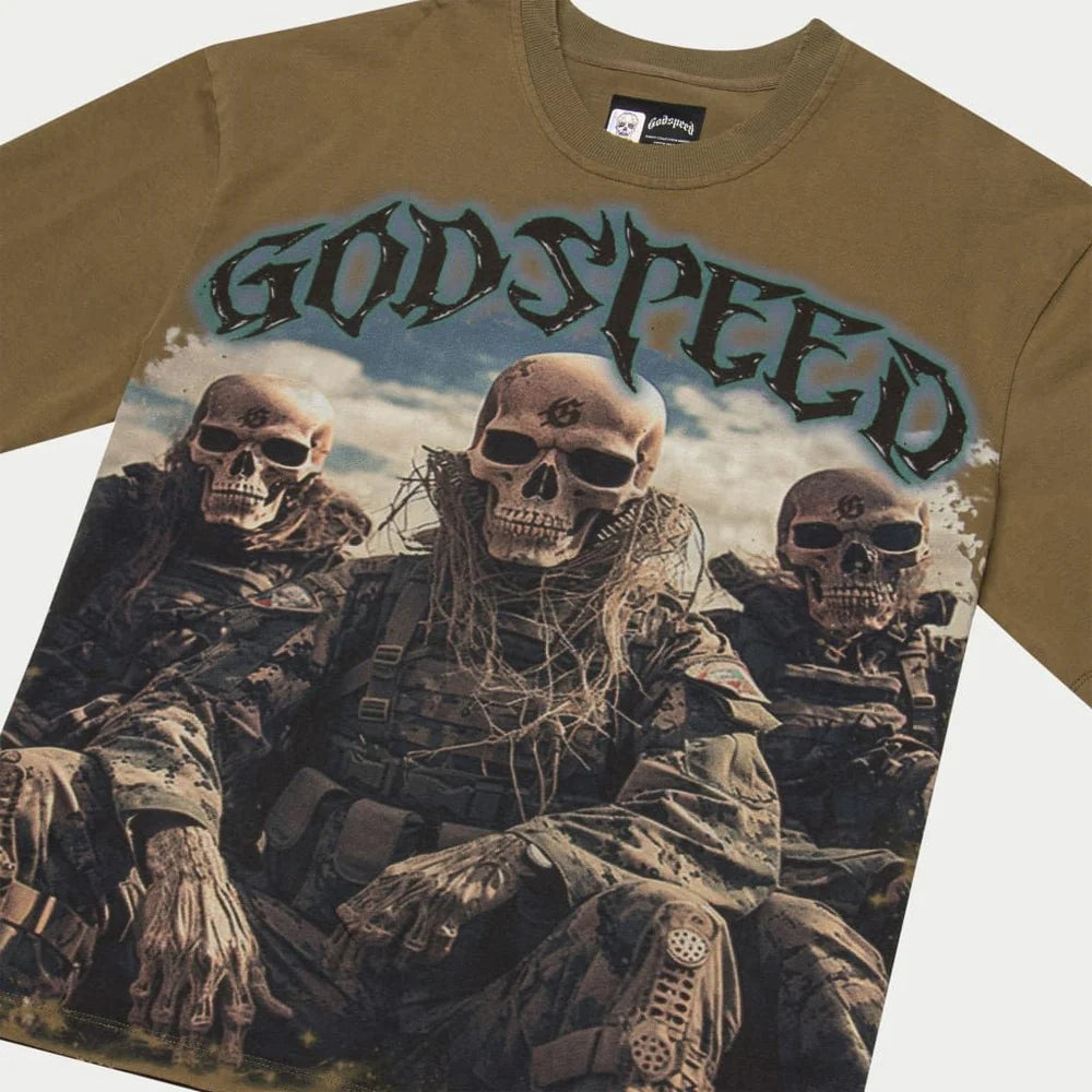 GODSPEED Squadron T-Shirt (Olive) Gravity NYC