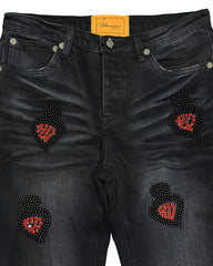 WHEN SMOKE CLEARS Diamond Denim