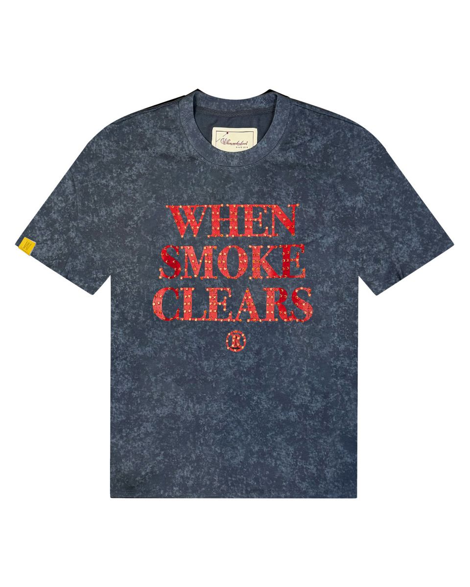 WHEN SMOKE CLEARS T-SHIRT Gravity NYC