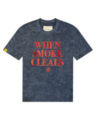 WHEN SMOKE CLEARS T-SHIRT Gravity NYC