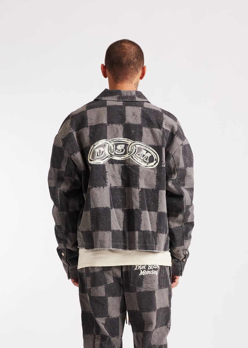 DIET STARTS MONDAY Men's Track Jackets and Overshirts at Gravity NYC