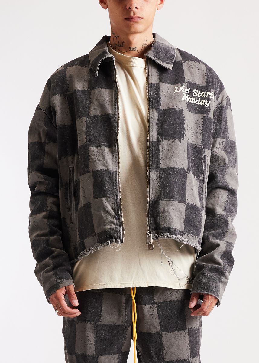 DIET STARTS MONDAY Men's Track Jackets and Overshirts at Gravity NYC