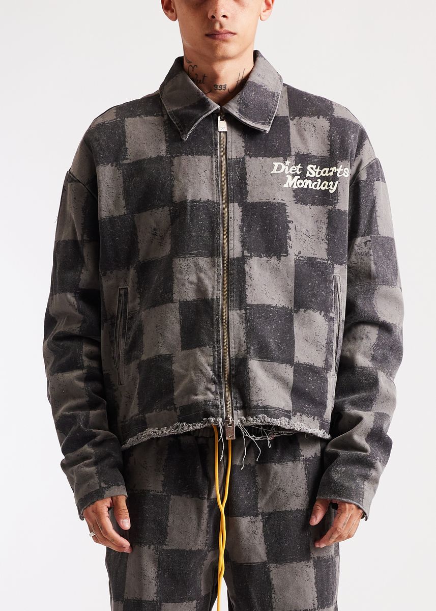DIET STARTS MONDAY Men's Track Jackets and Overshirts at Gravity NYC
