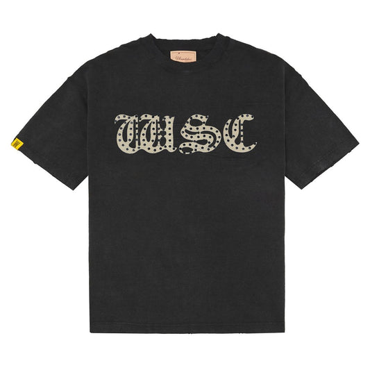 WHEN SMOKE CLEARS Rhinestone Tee