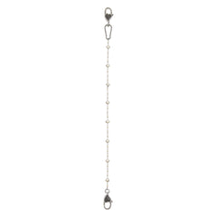 WHEN SMOKE CLEARS Pearl Wallet Chain - Gravity NYC