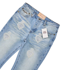 WHEN SMOKE CLEARS Diamond Denim