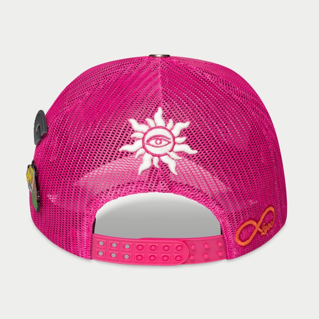 GODSPEED GS Forever Trucker Hat (Pink/Black) - Gravity NYC