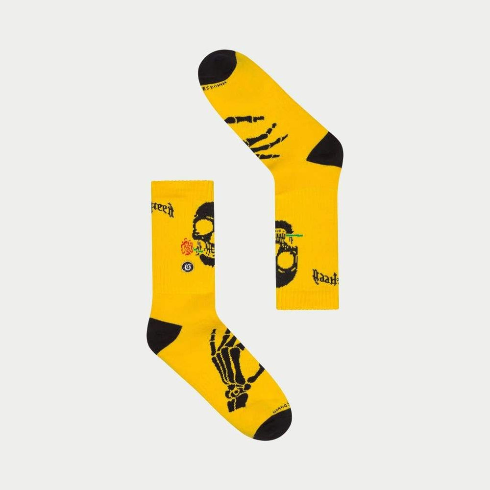 GODSPEED Skulls and Roses Socks - Gravity NYC