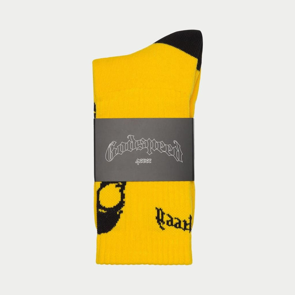 GODSPEED Skulls and Roses Socks - Gravity NYC