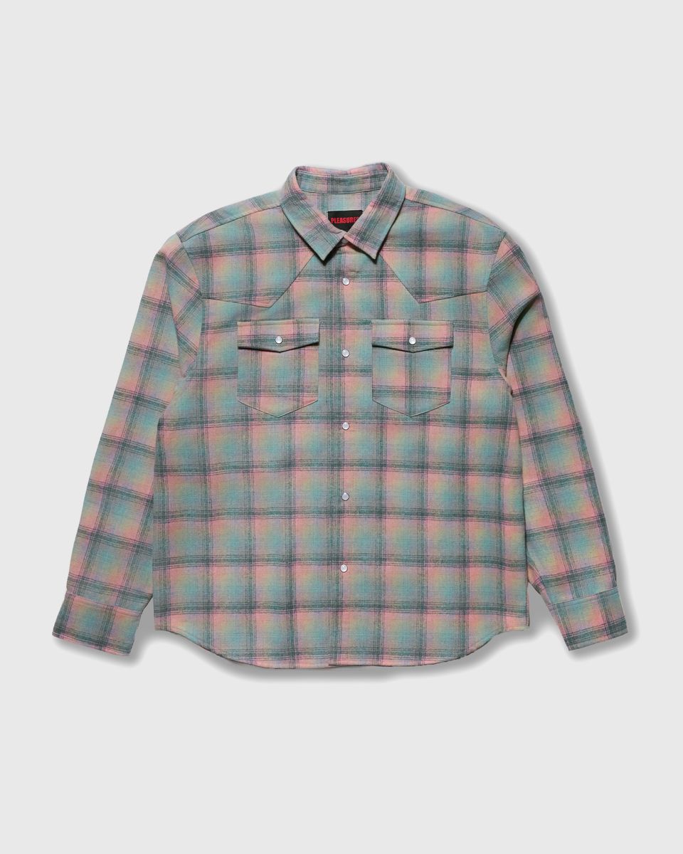 PLEASURES Men's Button-Up and Polo Shirts at Gravity NYC