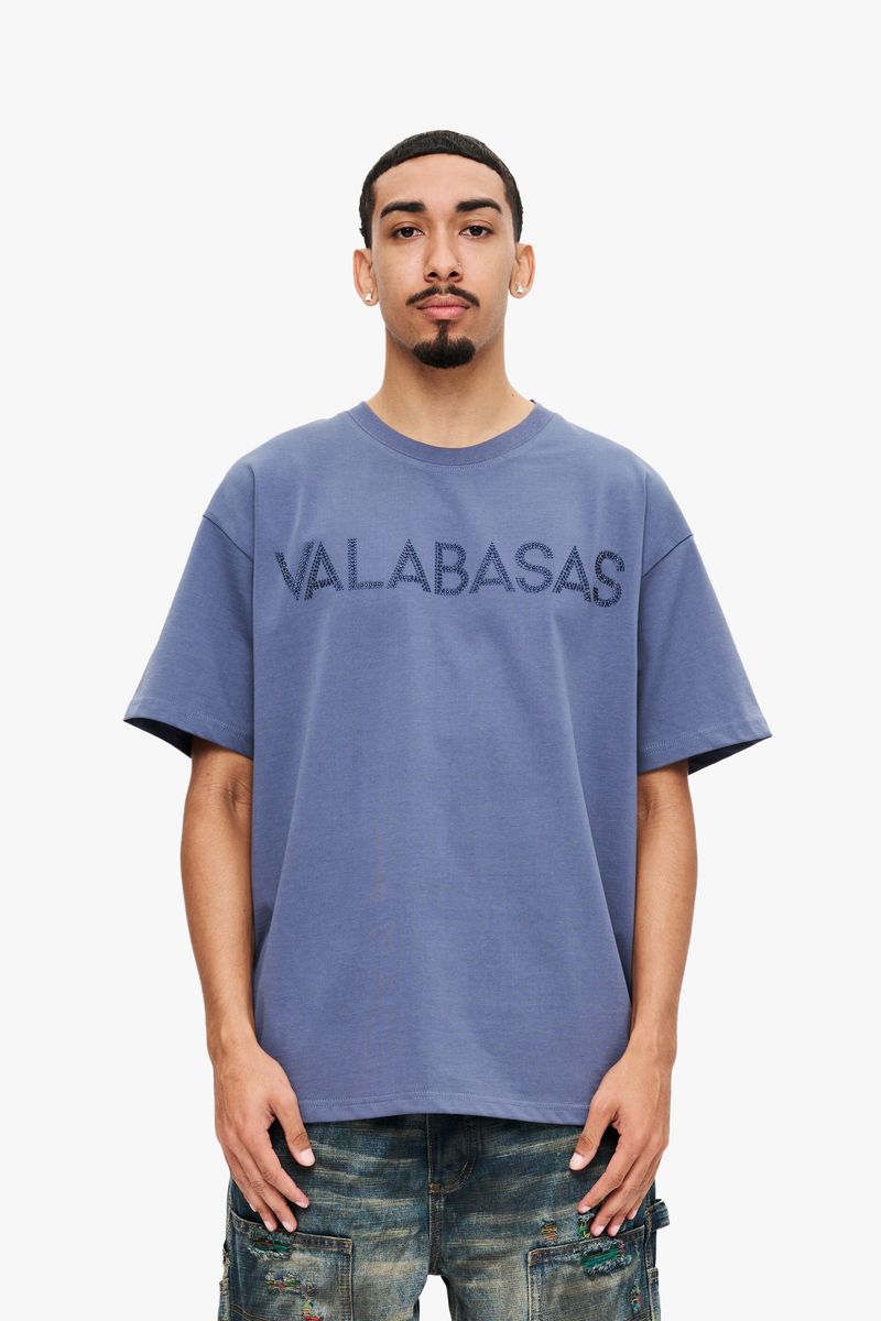 VALABASAS "Temptation" Tee Navy - Gravity NYC