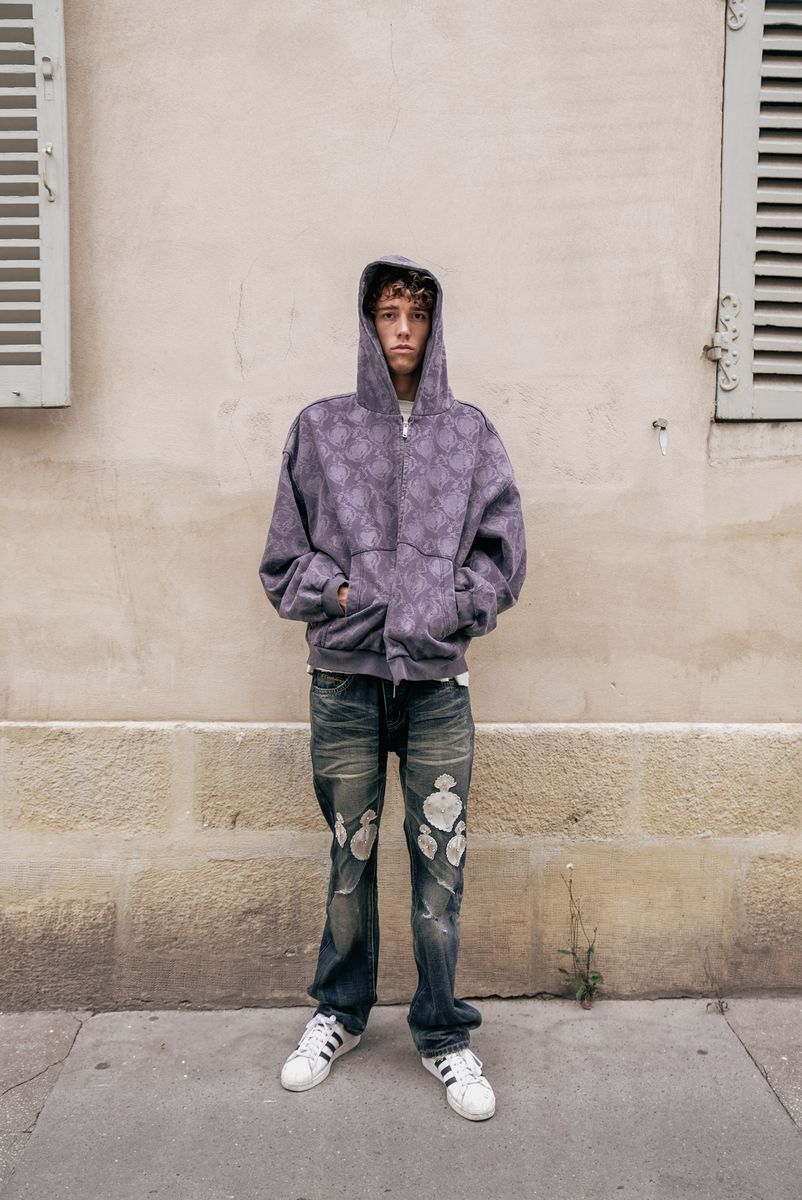 WHEN SMOKE CLEARS Men's Zip-Up Hoodies at Gravity NYC