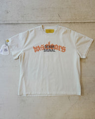 WHEN SMOKE CLEARS Denim Signal Tee - Gravity NYC