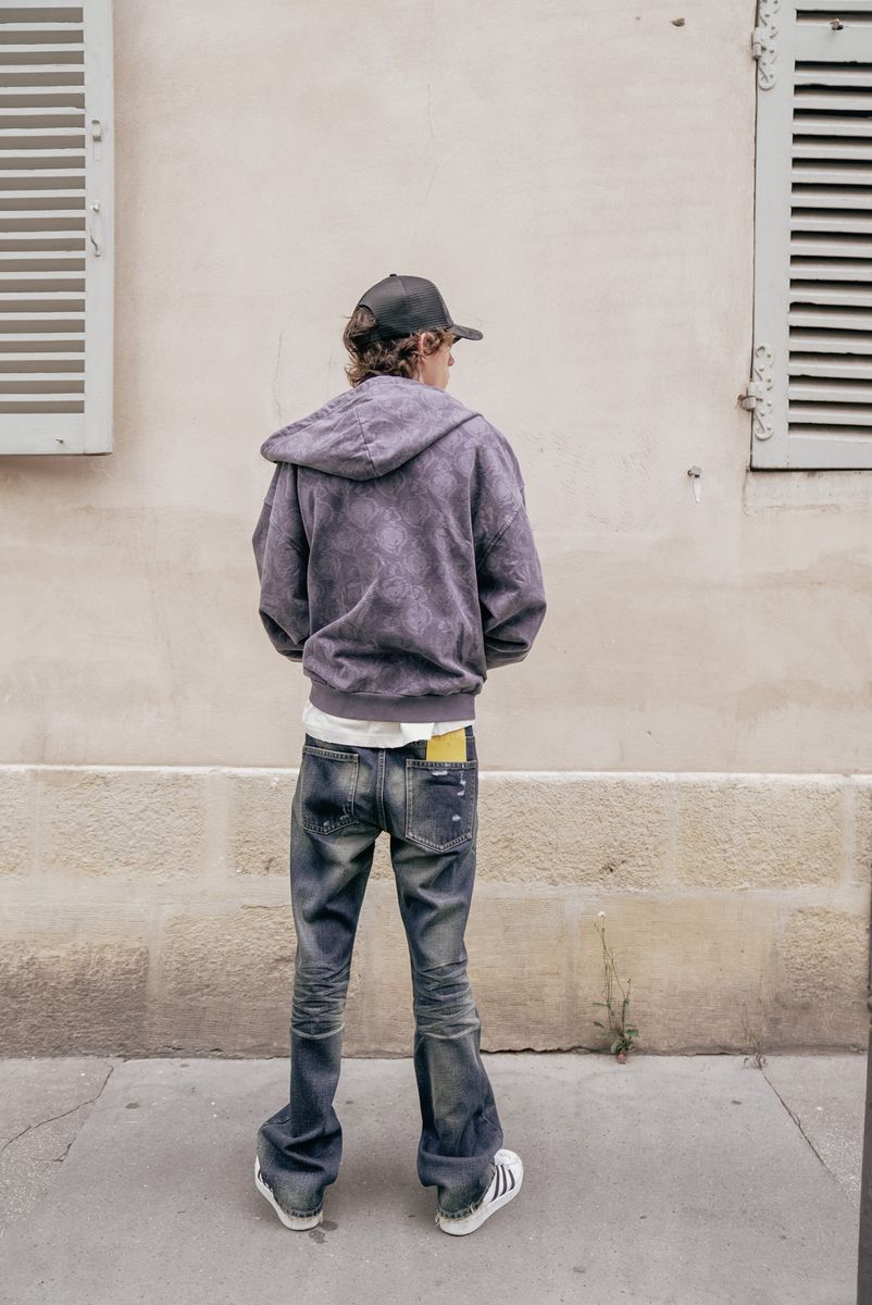 WHEN SMOKE CLEARS Men's Zip-Up Hoodies at Gravity NYC