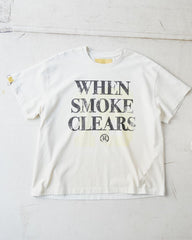 WHEN SMOKE CLEARS 16 Logo Tee - Gravity NYC