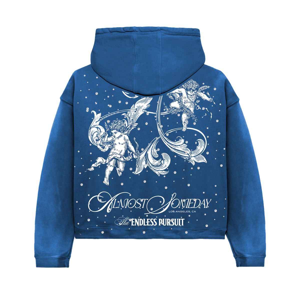 ALMOST SOMEDAY Lavish Zip-up Hoodie