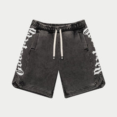 GODSPEED CourtSide Shorts (Charcoal Wash) - Gravity NYC