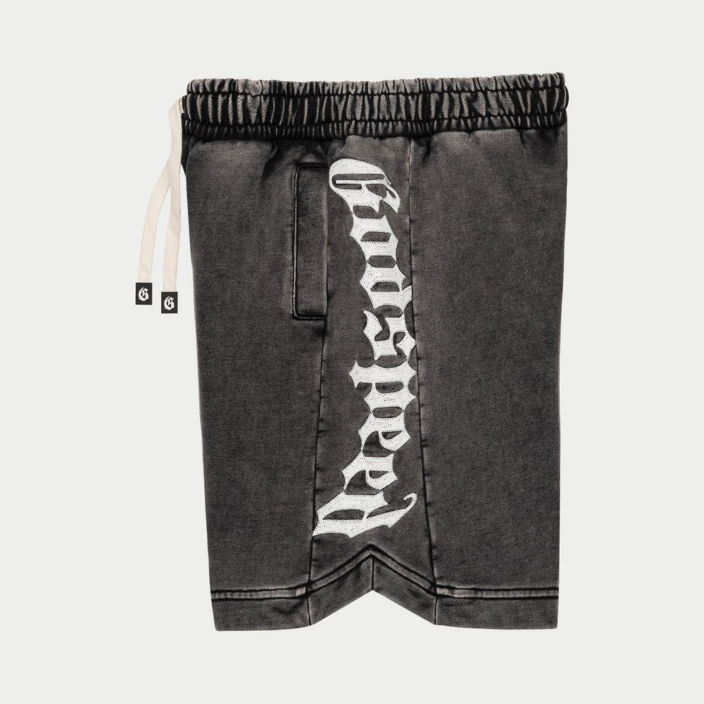 GODSPEED CourtSide Shorts (Charcoal Wash) - Gravity NYC