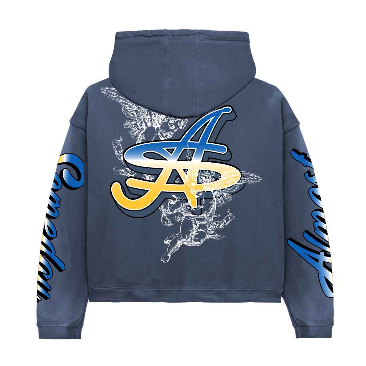 ALMOST SOMEDAY Headline Zip-up Hoodie