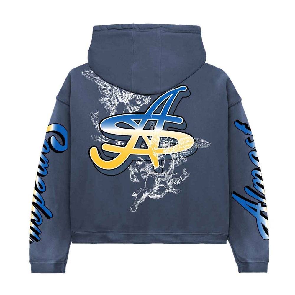 ALMOST SOMEDAY Headline Zip-up Hoodie