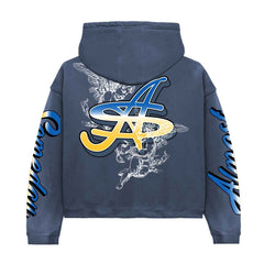 ALMOST SOMEDAY Headline Zip-up Hoodie