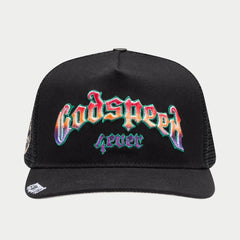 GODSPEED GS Forever Trucker Hat (Gradient Hawaiian) - Gravity NYC