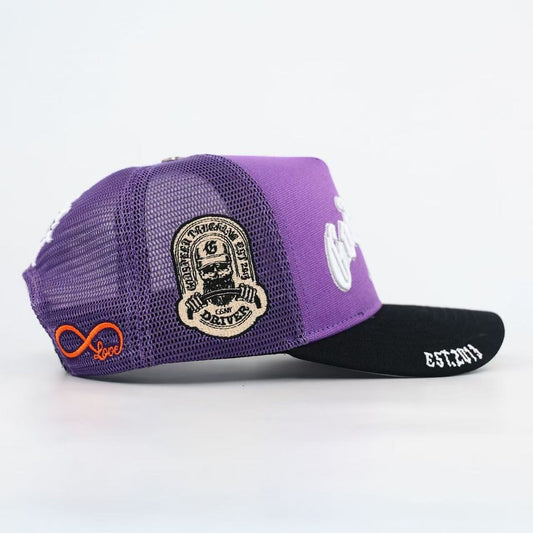 GODSPEED GS Forever Trucker Hat (Purple/Black) - Gravity NYC
