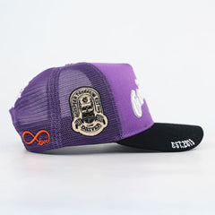 GODSPEED GS Forever Trucker Hat (Purple/Black) - Gravity NYC