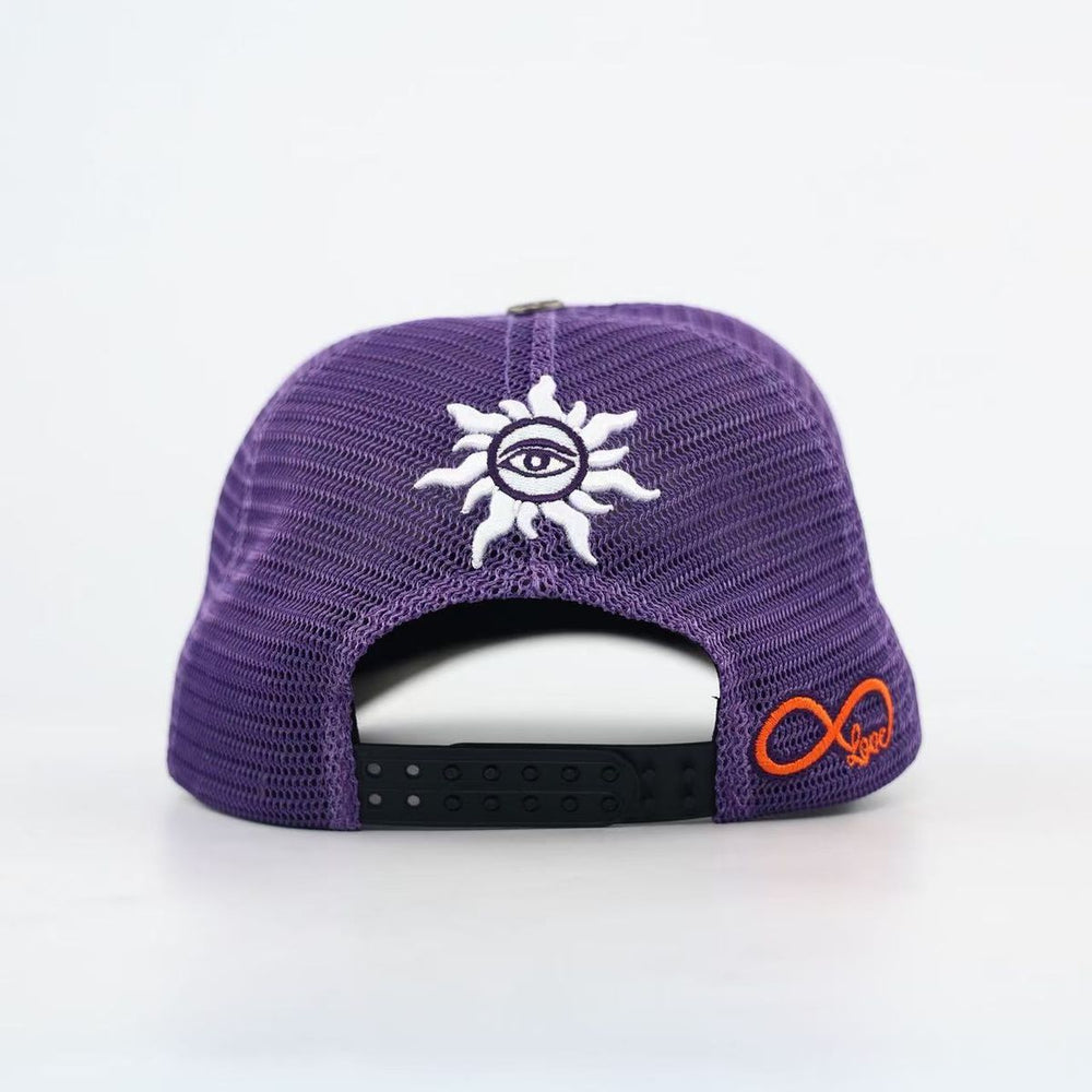 GODSPEED GS Forever Trucker Hat (Purple/Black) - Gravity NYC