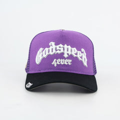 GODSPEED GS Forever Trucker Hat (Purple/Black) - Gravity NYC