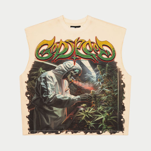 GODSPEED 420 Indoor VVS Sleeveless (Bone) - Gravity NYC